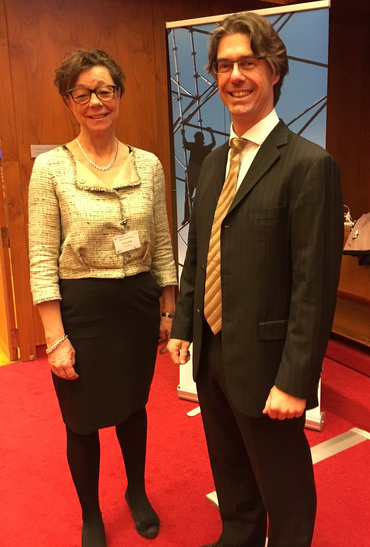 Annika Soder, Vice Minister for Foreign Affairs, Sweden discusses the benefits of the Global Deal with Daniel Bertossa, PSI Policy Director.