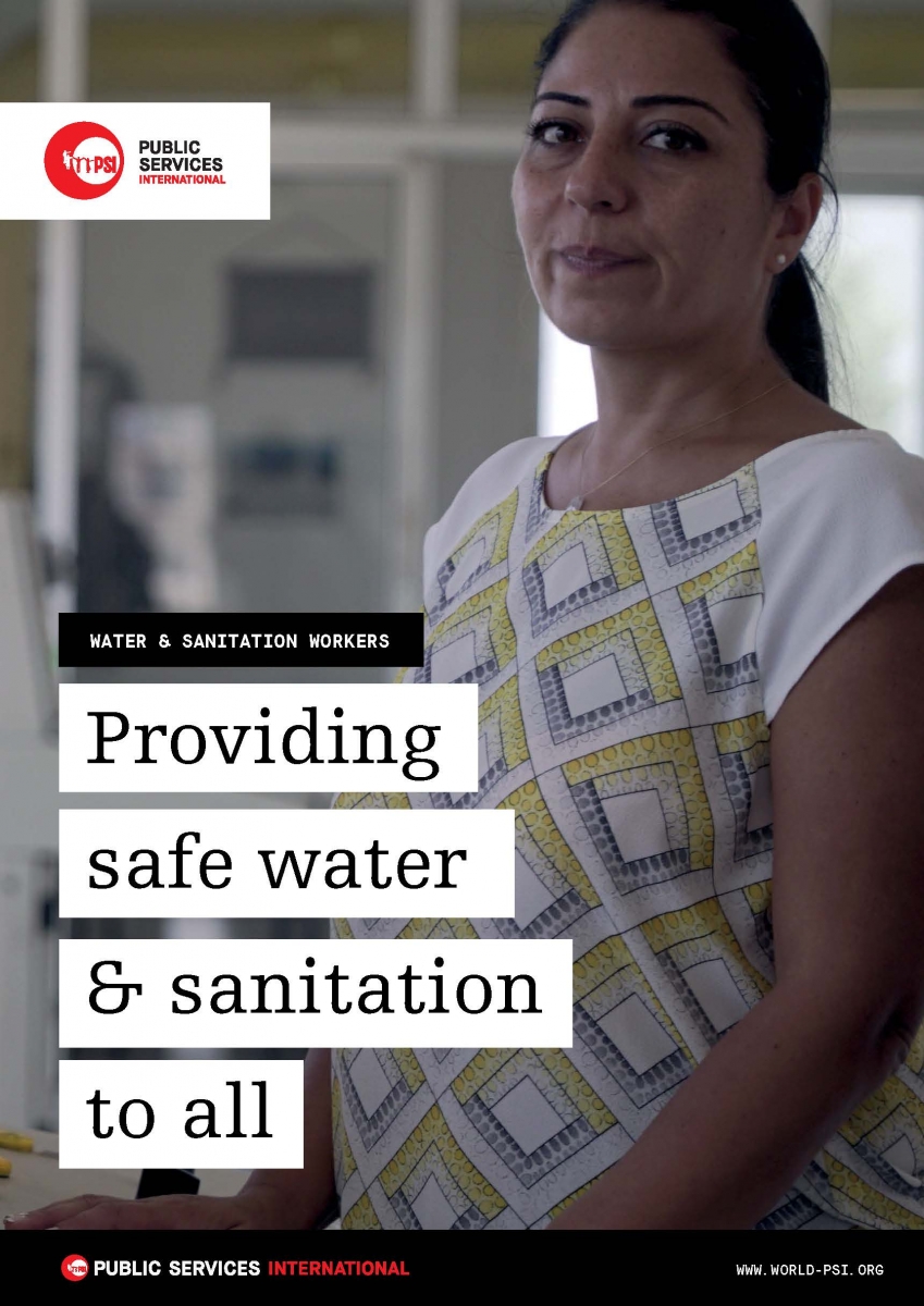 Water and sanitation worker