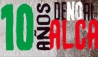 10 años de no al ALCA logo
