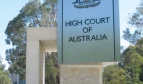 Sign for the High Court of Australia