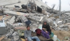 A destroyed home in Gaza, Palestine