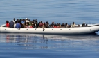 Refugiados inmigrantes en Lampedusa, Italia