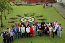 Delegación de la ISP con representantes sindicales de Colombia, Ecuador y Perú