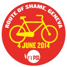 Route of Shame Geneva logo