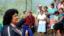 Indigenous leader Berta Cáceres