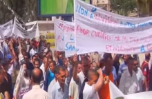Manifestation des travailleurs du secteur public en Algérie