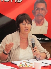 Rosa Pavanelli, secrétaire générale de la PSI