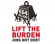 Photo lift the burden - Jobs not debt