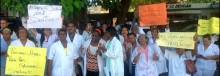 Huelga del personal de enfermería de hospitales dominicanos