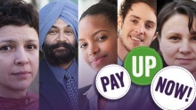 UNISON Pay Up Now campaign