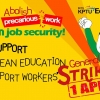 Poster: Support Education Workers' Strike