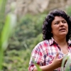 la líder indígena Berta Cáceres