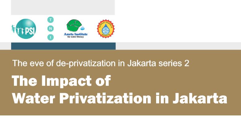 The impact of water services privatization in Jakarta
