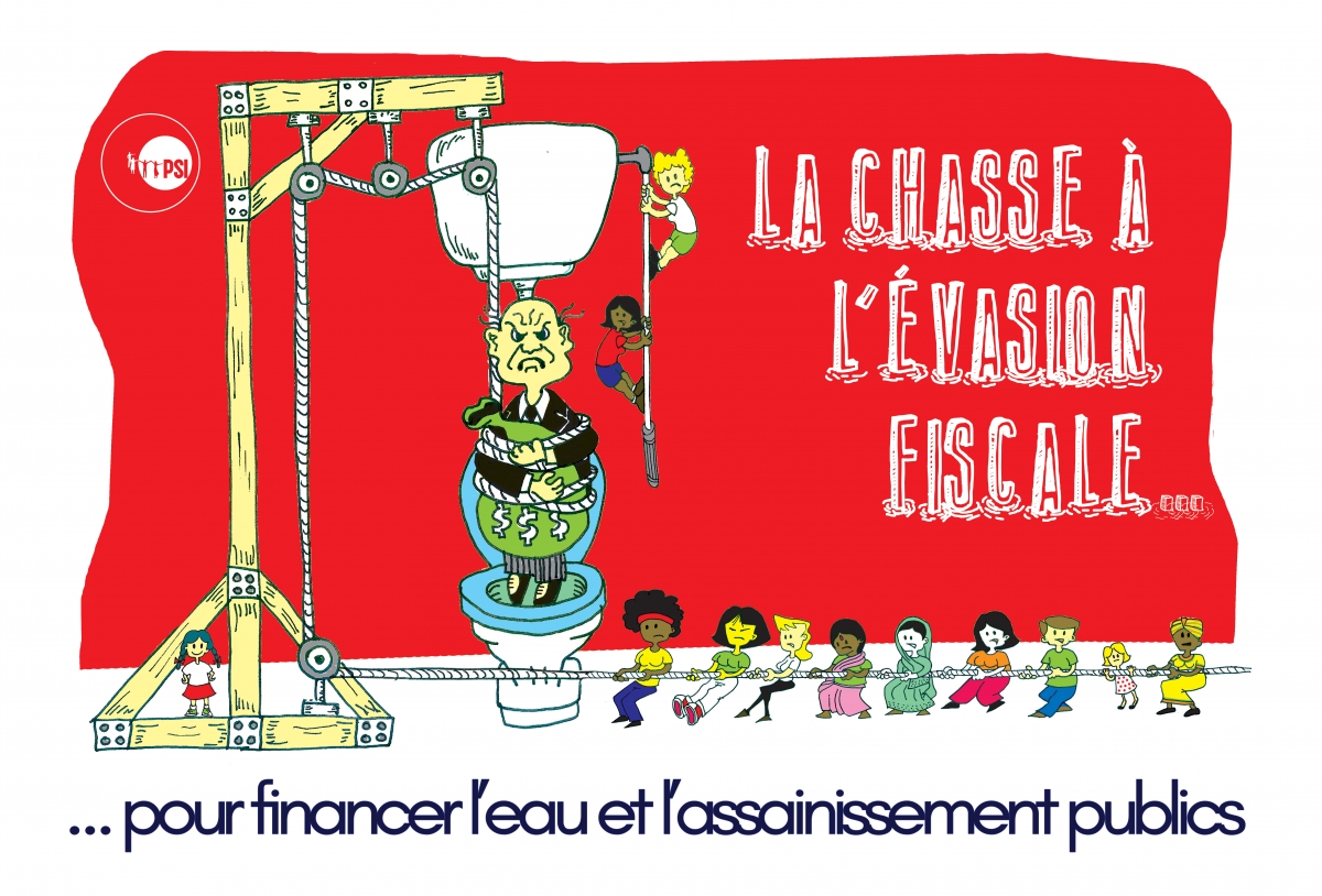 PSI poster red - French