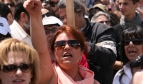 Greek demonstrators