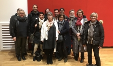 Representatives of the CFDT Interco trade union teams, all local government officers involved in projects to promote sustainable public procurement (Bordeaux, Dijon, Paris), attended a conference on the union’s role in this issue, Bourse du Travail, Paris 12 March 2019.
