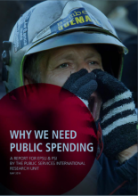 Why we need public spending - cover page