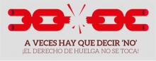 Logo: derecho de huelga