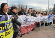 PSI activists and civil society organizations rally for Migrants’ Rights and Qua