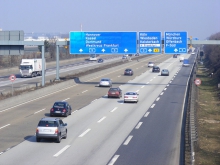 A German motorway