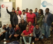 Young workers at the PSI People’s National Health Insurance Conference.
