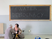 PSI at the WSF water democracy workshop