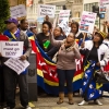 Swaziland protestors photo by Garry Knight