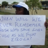 Photo: Liberia health workers protest at ECOWAS