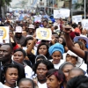 Marcha contra la xenofobia en Durban, 16 de abril