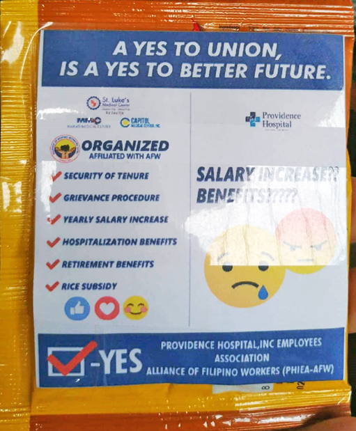 Coffee packs - YES campaign